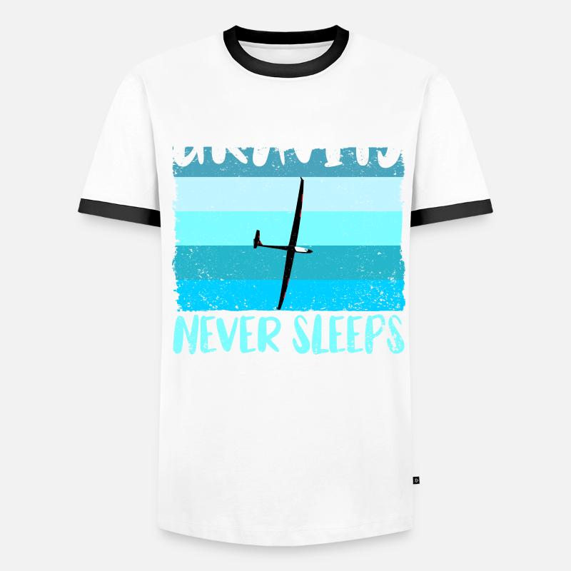 Glider Gliding Gliding Glider Men's Ringer Shirt