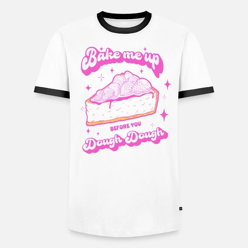 Cuisson de gâteaux Baker Design n Amateurs de desserts T-shirt contrasté Homme