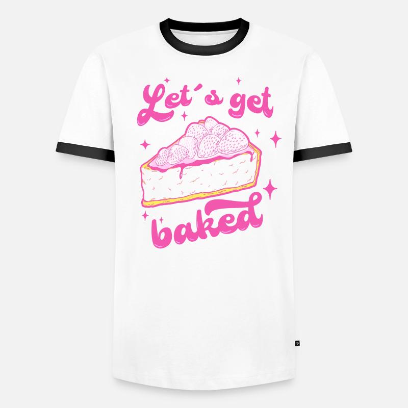 Cuisson de gâteaux Baker Design n Amateurs de desserts T-shirt contrasté Homme