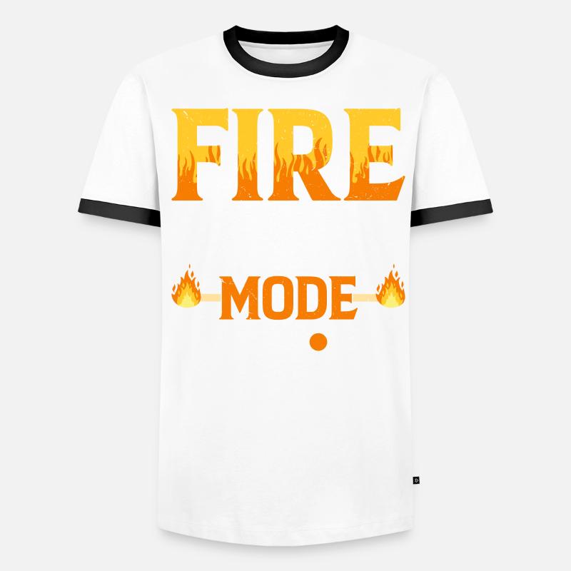 Fire Baton Fire Dance Fire Dancer Fire Dancer Men's Ringer Shirt