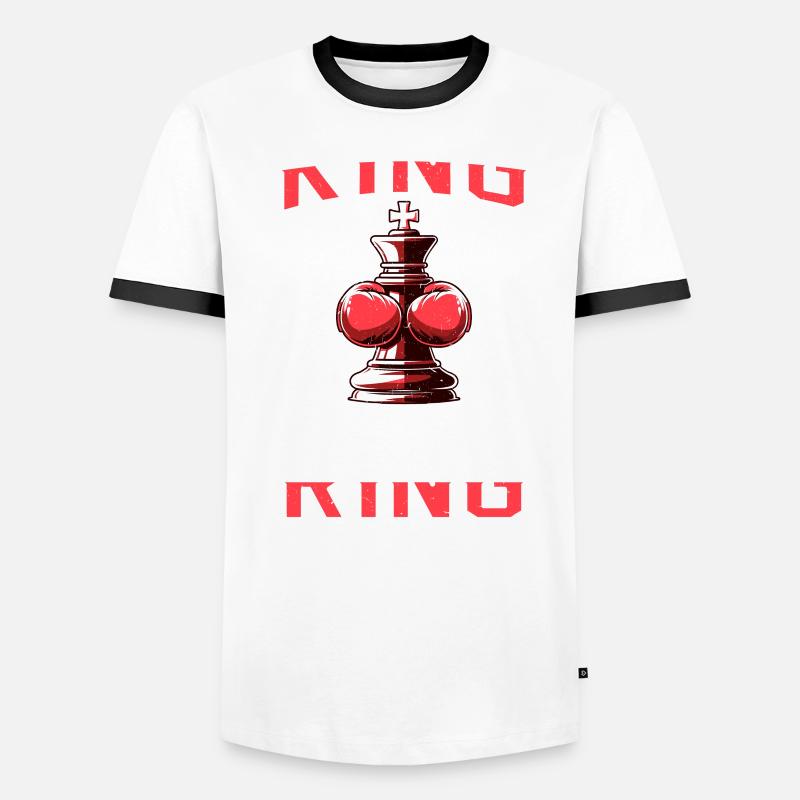 Boxe d’échecs T-shirt contrasté Homme
