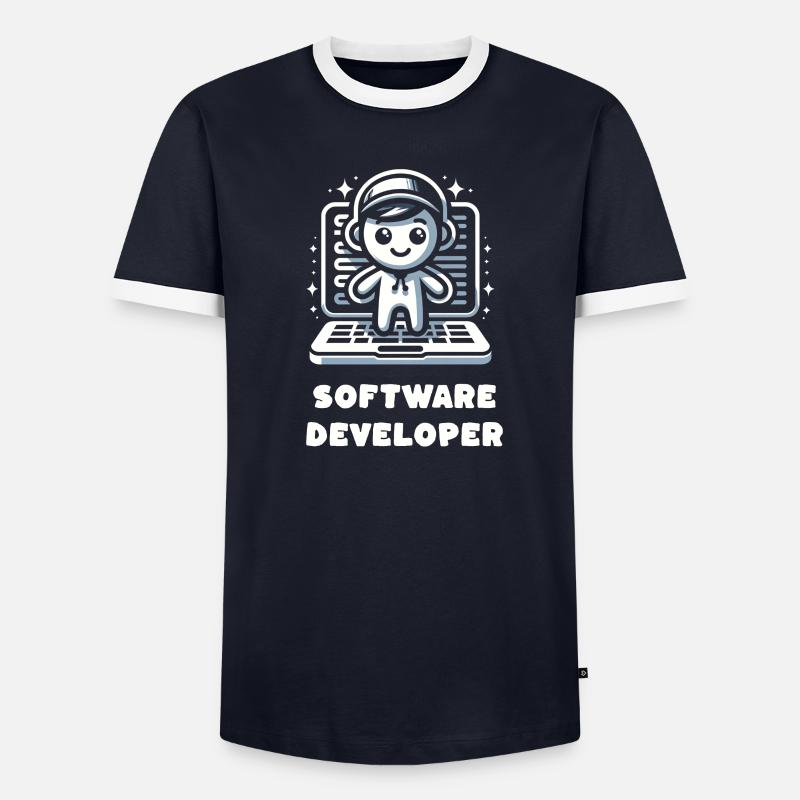Beruf Softwareentwickler Beruf Beruf Beruf - Männer Kontrast-T-Shirt - undefined