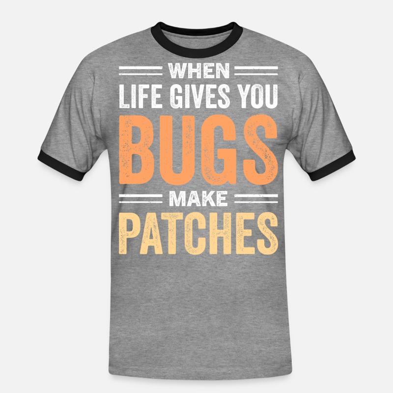 Computer Science Computer Scientist - Men's Ringer Shirt - heather grey/black