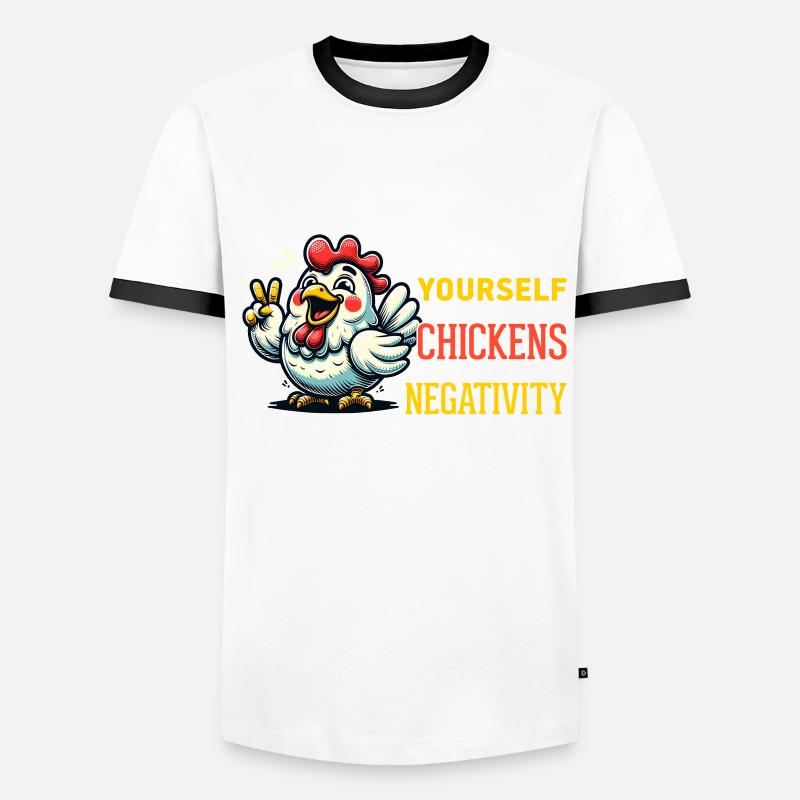 Poulets Poulets T-shirt contrasté Homme