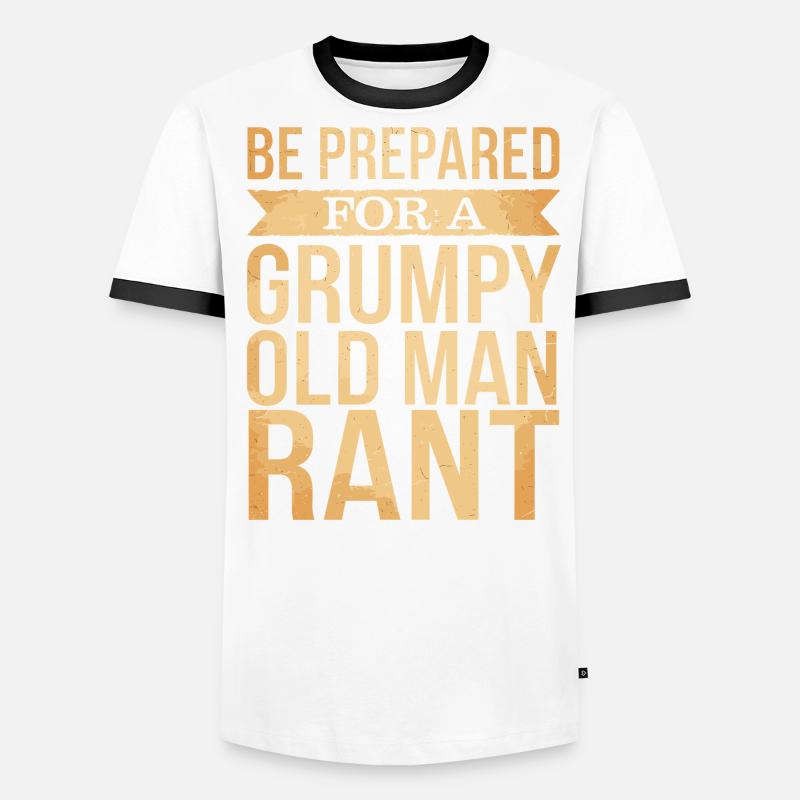 Grumpy Old Man Grumpy Men's Ringer Shirt