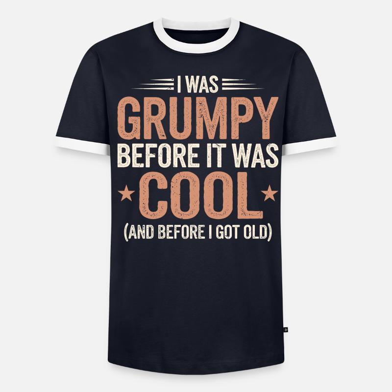 Grumpy Old Man Grumpy - Men's Ringer Shirt - undefined