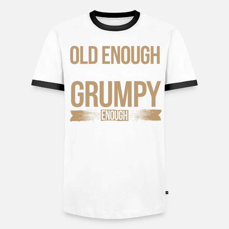 Grumpy Old Man Grumpy Men's Ringer Shirt