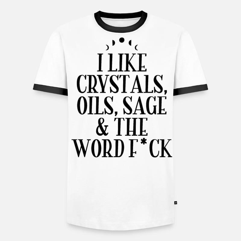 Hexerei Männer Kontrast-T-Shirt