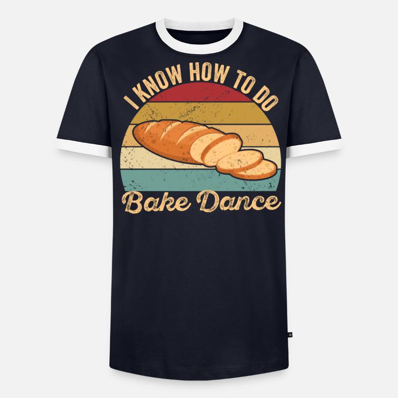 Funny bread baker - Men's Ringer Shirt - undefined