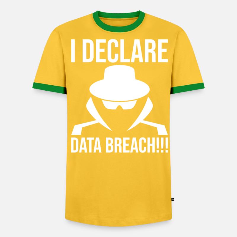 Cybersecurity Computer Security Cybersecurity - Men's Ringer Shirt - undefined