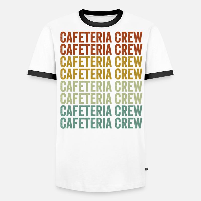 Cafeteria Crew Cafeteria Worker Crew Men's Ringer Shirt