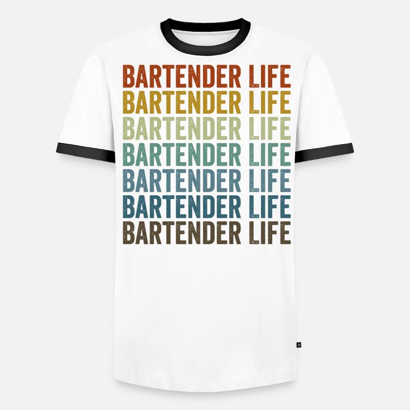 Bartend Life Bartending Bartending Men's Ringer Shirt