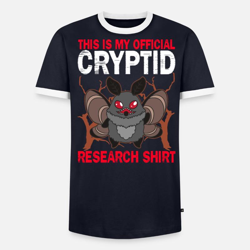 Mothman Cryptid Folklore T-shirt contrasté Homme