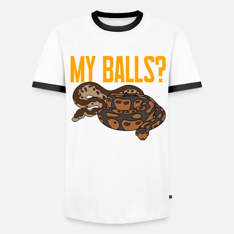 Serpent python royal T-shirt contrasté Homme