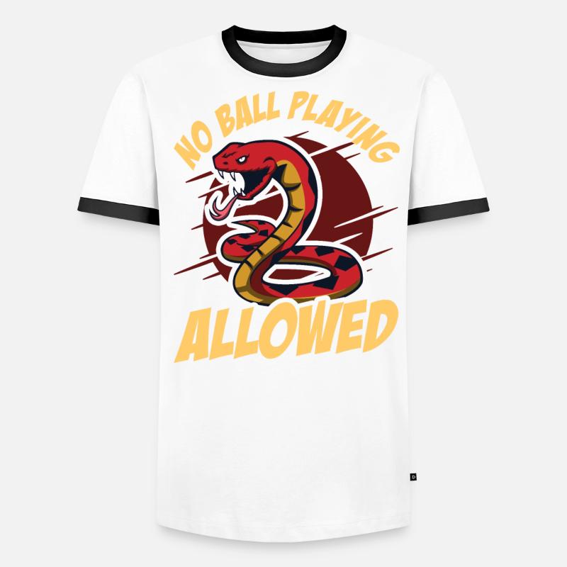 Serpent python royal T-shirt contrasté Homme