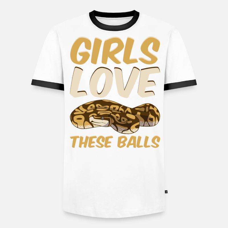 Serpent python royal T-shirt contrasté Homme