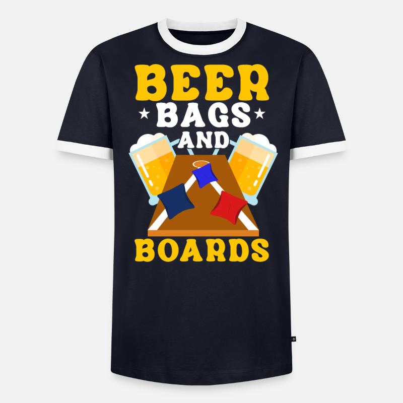 Trou de maïs Cornhole T-shirt contrasté Homme