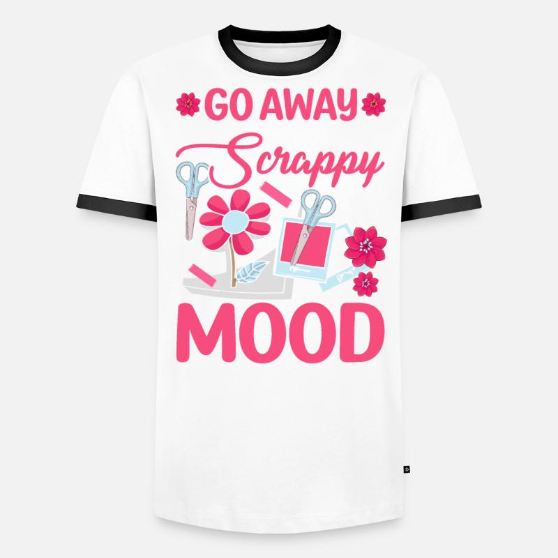 Scrapbooking Scrapbooker T-shirt contrasté Homme