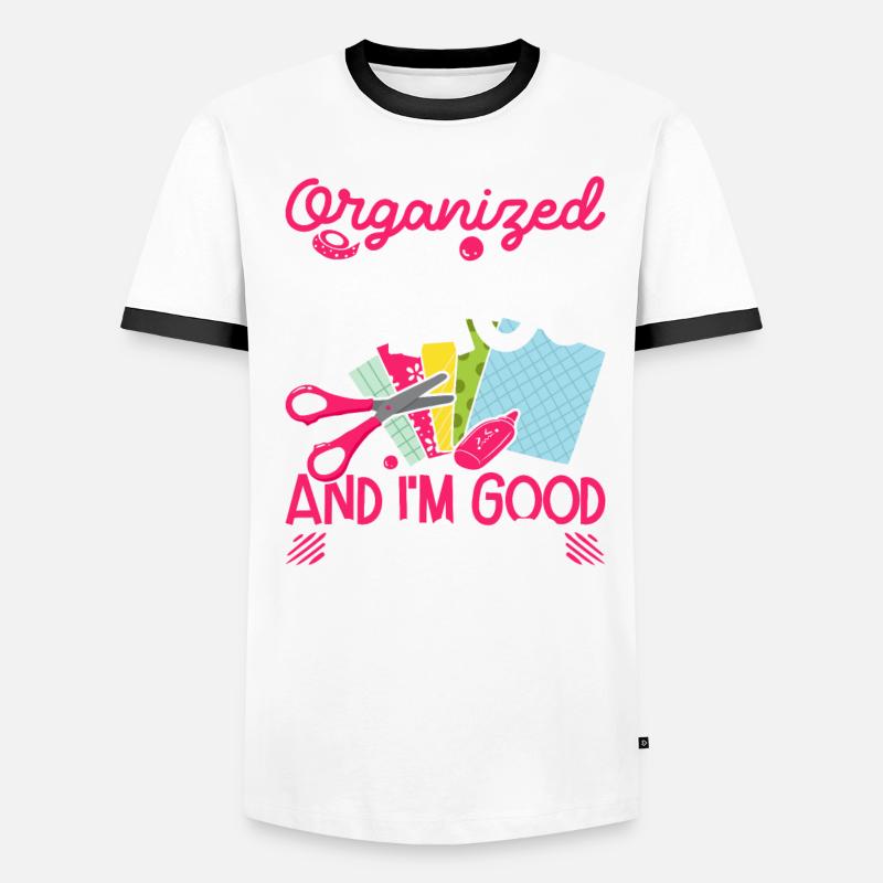 Scrapbooking Scrapbooker T-shirt contrasté Homme