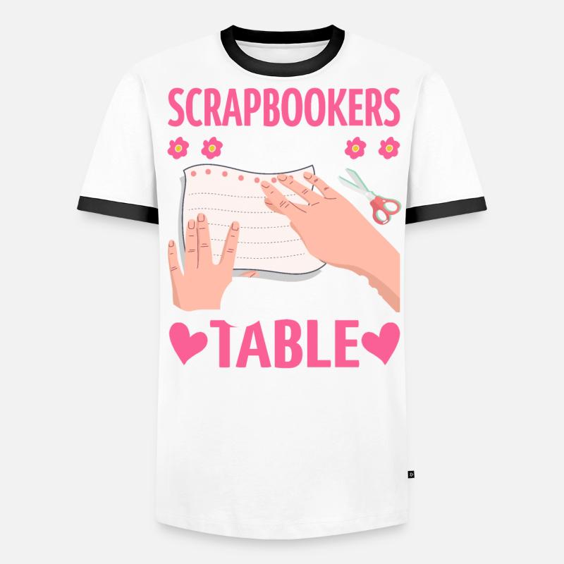 Scrapbooking T-shirt contrasté Homme