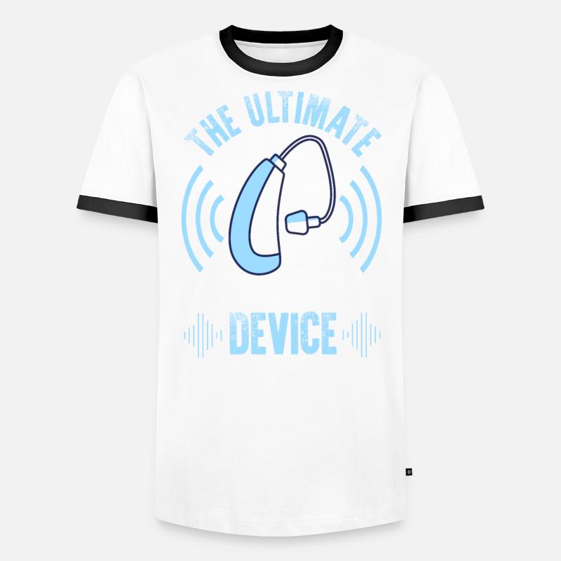 Deaf Pride ASL Men's Ringer Shirt