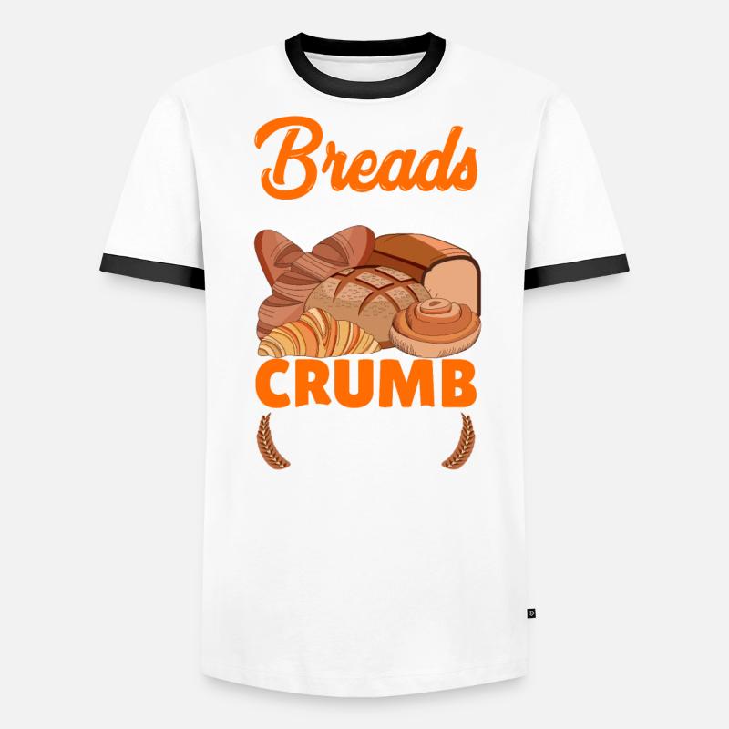 Funny bread baking baker Men's Ringer Shirt