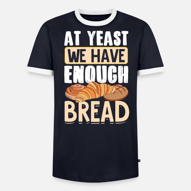 Funny bread baking baker - Men's Ringer Shirt - undefined
