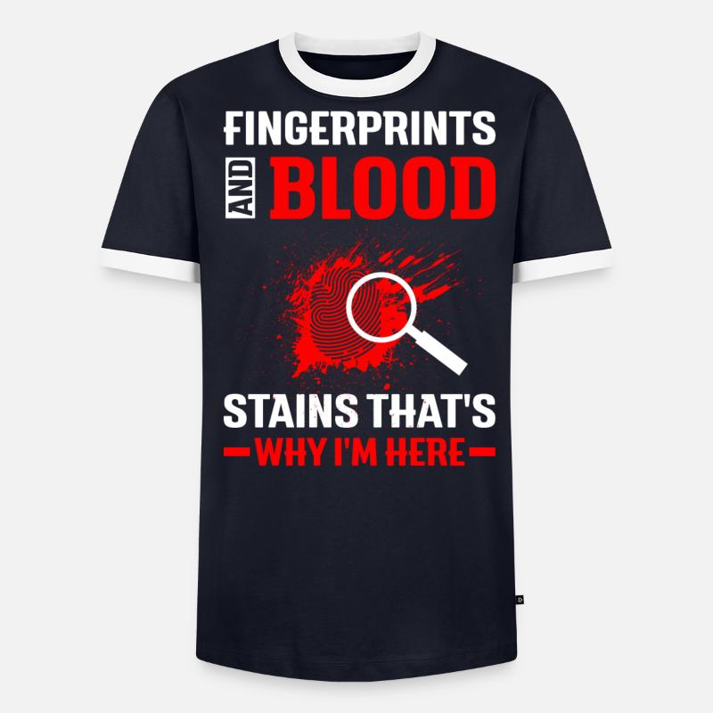 Funny Forensic Scientist Science - Men's Ringer Shirt - undefined