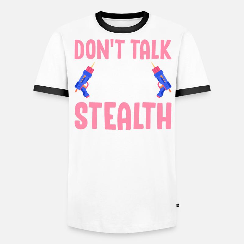 Laser Tag Player Men's Ringer Shirt