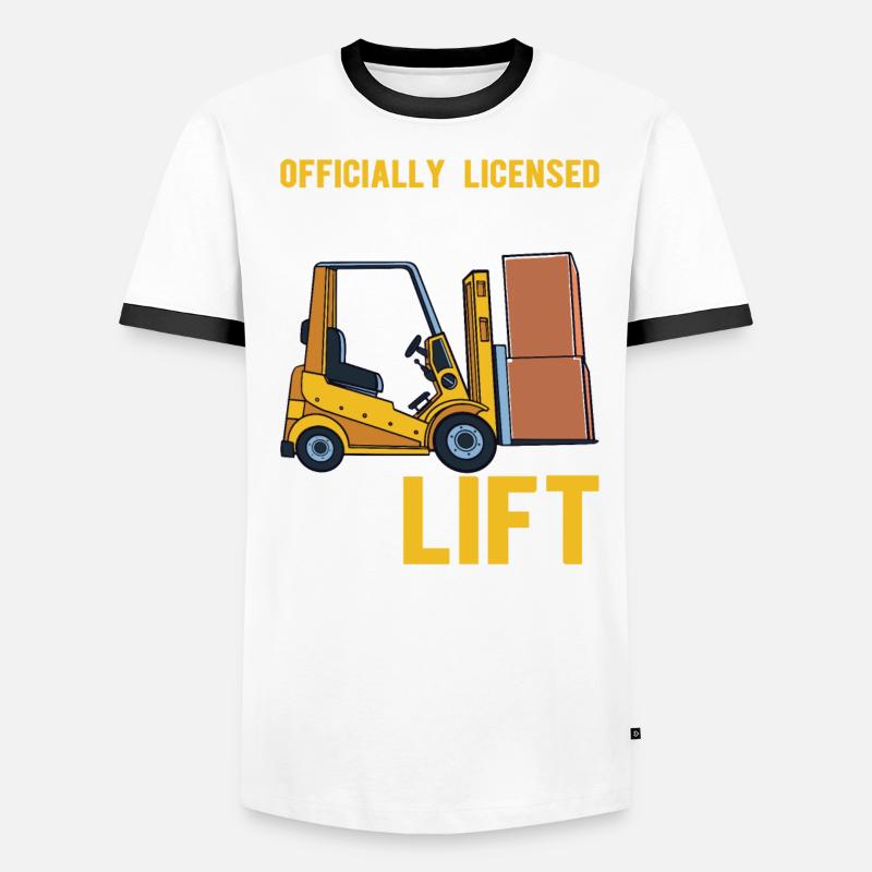 Forklift Driver Forklift Driver Men's Ringer Shirt