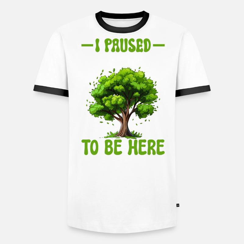 Tree conservationists and environmentalists Men's Ringer Shirt