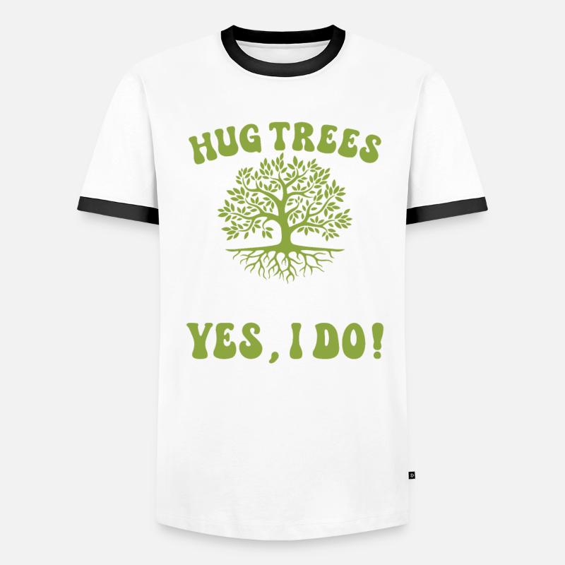 Tree conservationists and environmentalists Men's Ringer Shirt
