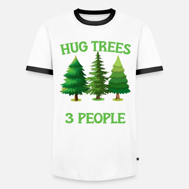 Tree conservationists and environmentalists Men's Ringer Shirt