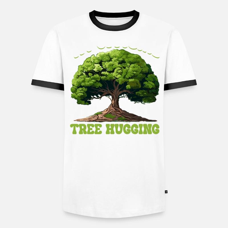 Tree conservationists and environmentalists Men's Ringer Shirt