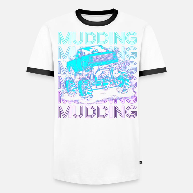 Mud Fights Mud Fights Retro Men's Ringer Shirt