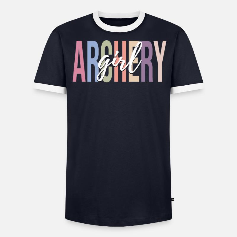Archer arc et flèche T-shirt contrasté Homme