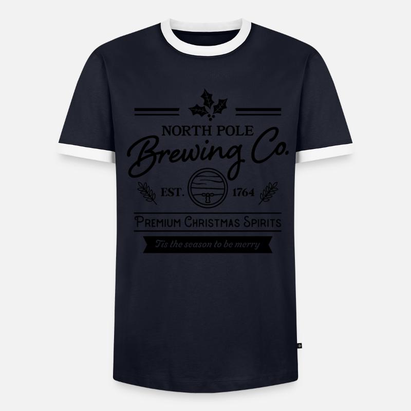 North Pole Brewing Co. Men's Ringer Shirt