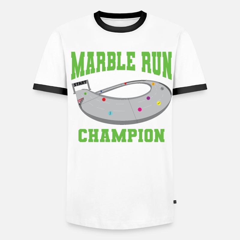 MARBLE RUN Men's Ringer Shirt