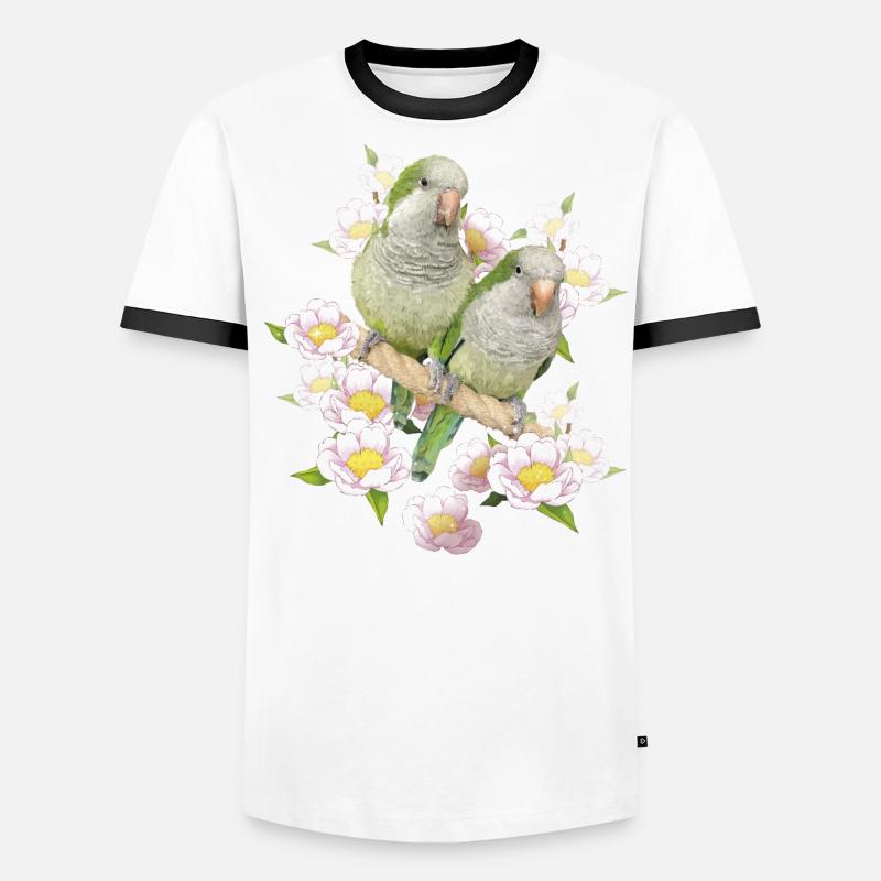 Perruche d’Argentine T-shirt contrasté Homme