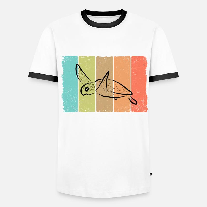 Turtle turtle Men's Ringer Shirt