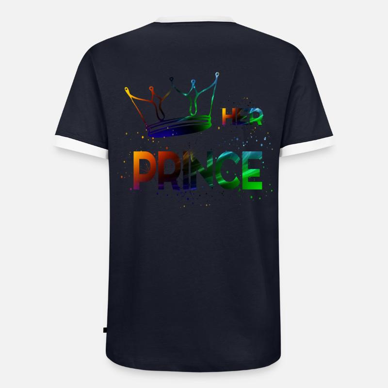 Her Prince T-shirt contrasté Homme