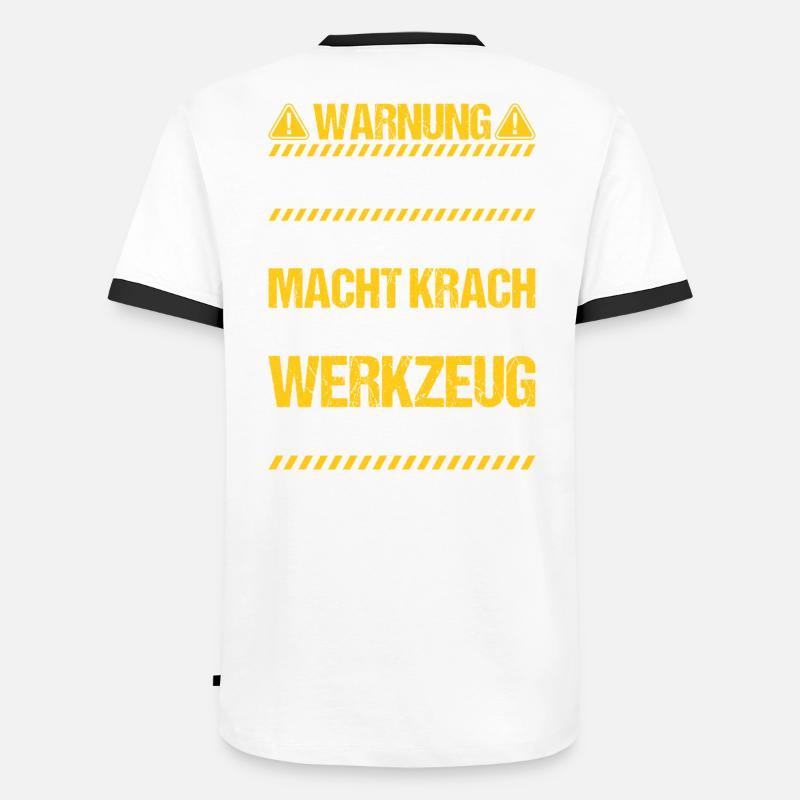 Bootsbauer Bootsbau Schiffbauer Schiffbau Boote Männer Kontrast-T-Shirt
