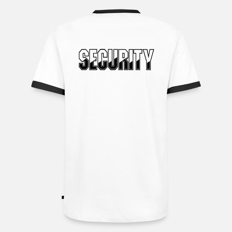 Security bouncer security Men's Ringer Shirt