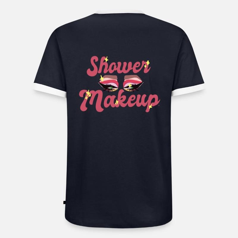 Shower makeup T-shirt contrasté Homme