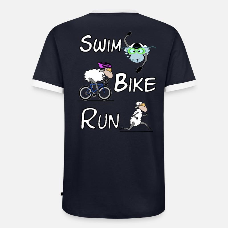 Triathlon T-shirt contrasté Homme