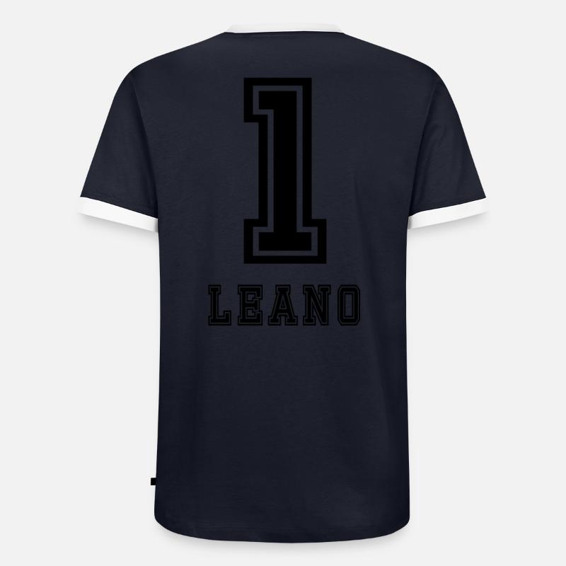 Leano - Männer Kontrast-T-Shirt - undefined