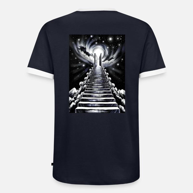 Porte vers le ciel T-shirt contrasté Homme
