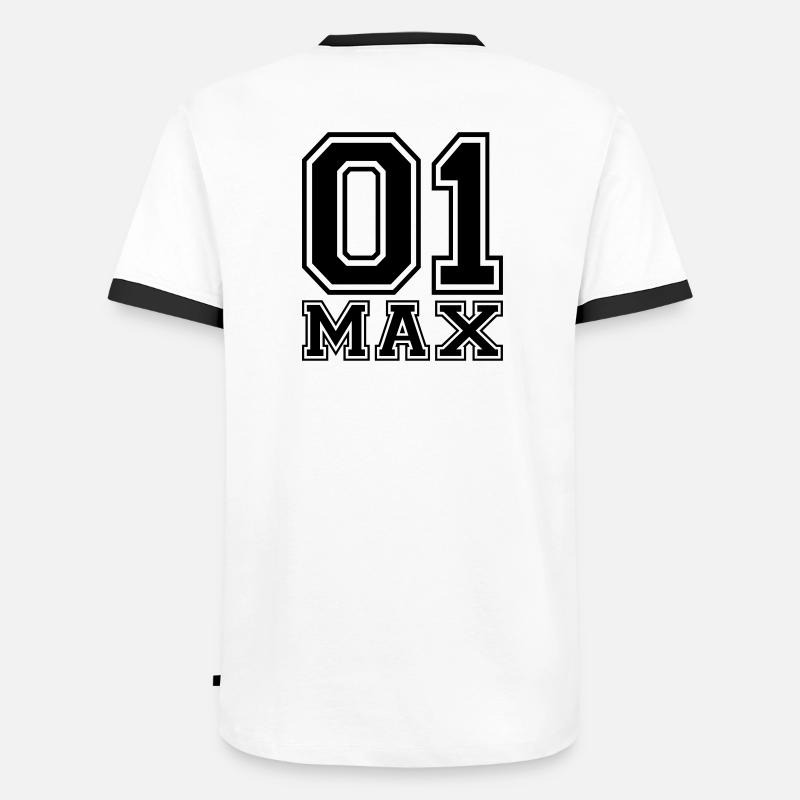 Max - Name Men's Ringer Shirt