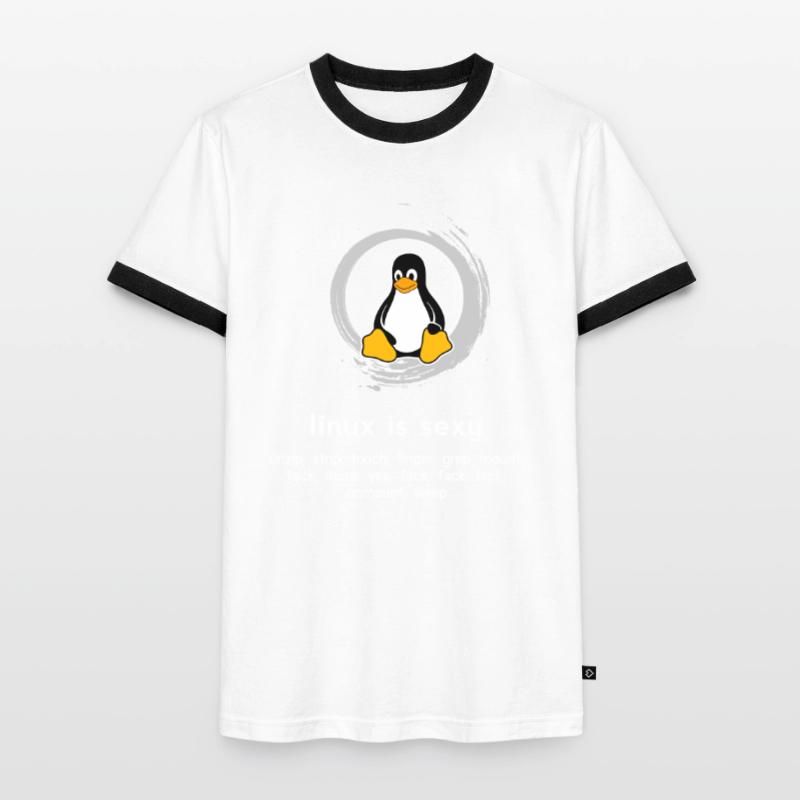 Computer Admin pc Programmierer Code System Humor Männer Kontrast-T-Shirt
