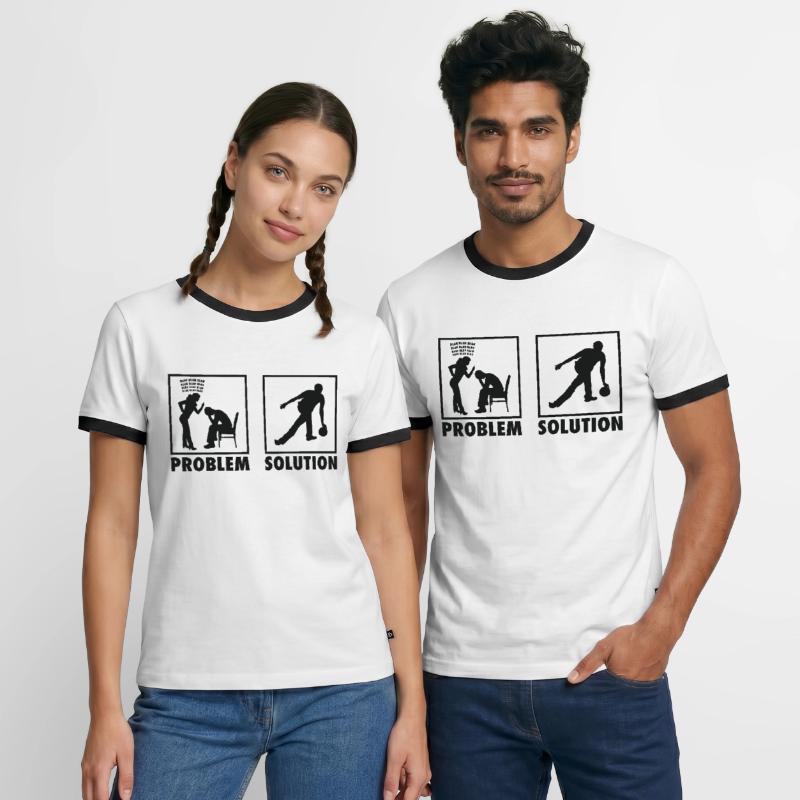 Bowling Bowling Player Statement Problem Solution. Men's Ringer Shirt